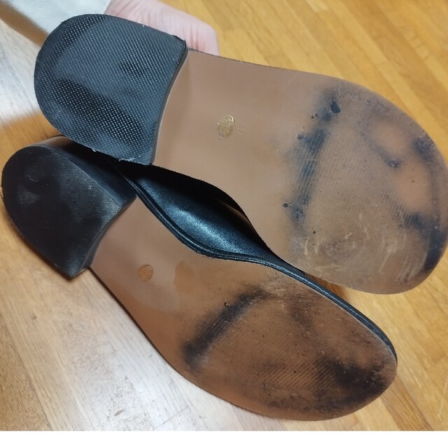 トゥデイフル スライドレザーシューズ37 | www.jarussi.com.br