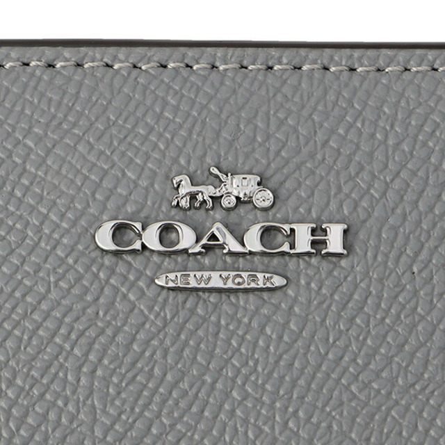 【新品未使用】COACH　コーチ　折り財布　GRANITE　グレー