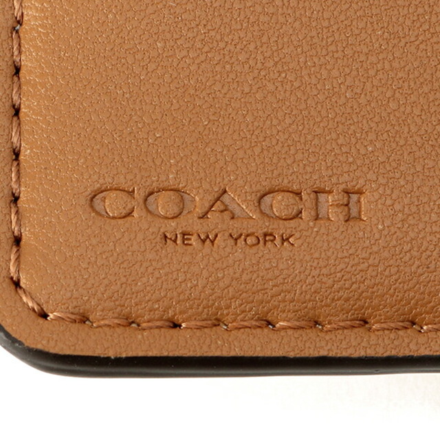 新品 コーチ COACH 2つ折り財布 ミディアム コーナージップ ウォレット ホワイト 白