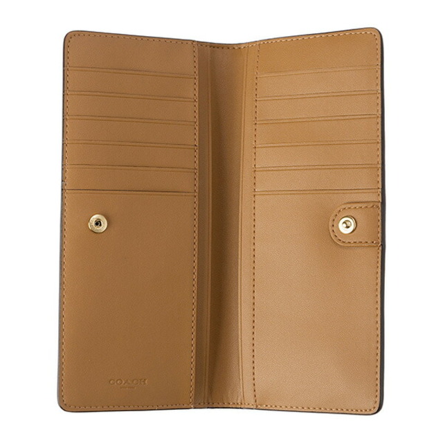 COACH - 新品 コーチ COACH 長財布 スリム ウォレット ホワイト COACH - 新品 コーチ COACH 長財布 スリム ウォレット ホワイト