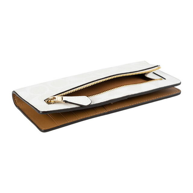 COACH - 新品 コーチ COACH 長財布 スリム ウォレット ホワイト COACH - 新品 コーチ COACH 長財布 スリム ウォレット ホワイト