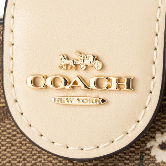 COACH(コーチ)の新品 コーチ COACH 2つ折り財布 EVERGREEN MEDIUM CORNER ZIP WALLET カーキ系 レディースのファッション小物(財布)の商品写真