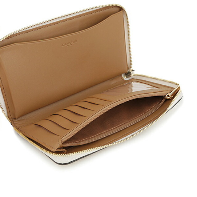 COACH - 新品 コーチ COACH 長財布(ラウンドファスナー) デンプシー