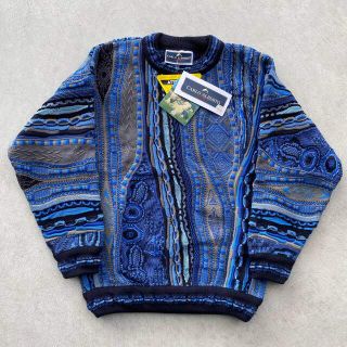 クージー(COOGI)の新品未使用 90s CARLO ALBERTO 立体 3Dニット オーストラリア(ニット/セーター)