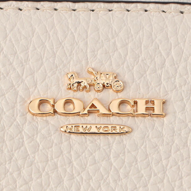 COACH(コーチ)の新品 コーチ COACH 2つ折り財布 ミディアム ID ジップウォレット ホワイト 白 レディースのファッション小物(財布)の商品写真