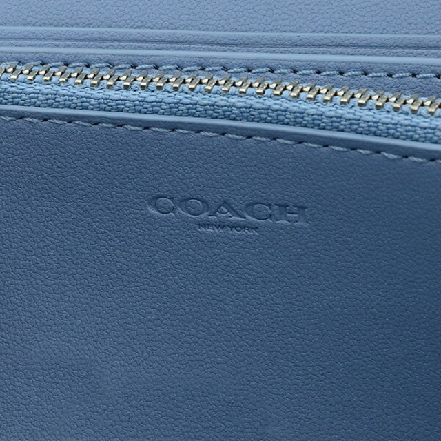 COACH(コーチ)の新品 コーチ COACH 長財布(ラウンドファスナー) ロング ジップ アラウンド ウォレット ベージュ レディースのファッション小物(財布)の商品写真