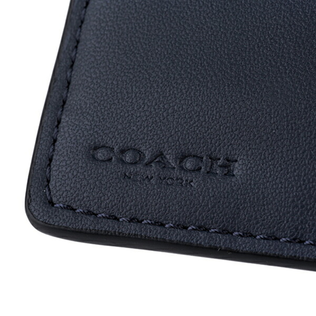 COACH - 新品 コーチ COACH 2つ折り財布 レザー パーフォレーテッド