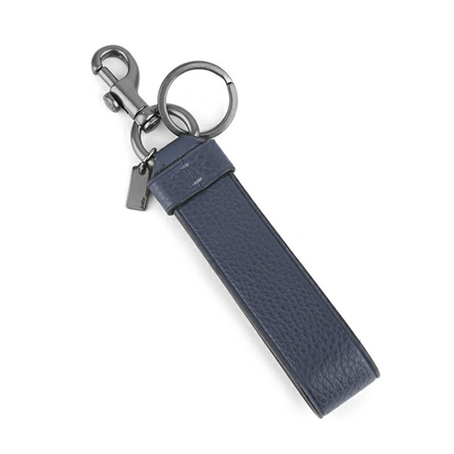 COACH - 新品 コーチ COACH キーホルダー LARGE LOOP KEYFOB ブルー 青 ...