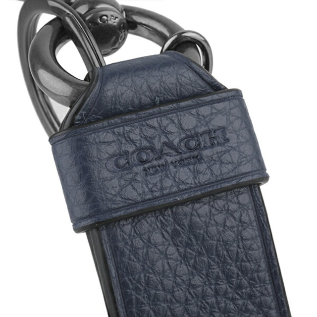 COACH(コーチ)の新品 コーチ COACH キーホルダー LARGE LOOP KEYFOB ブルー 青 レディースのファッション小物(キーホルダー)の商品写真