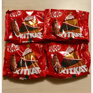 ネスレ(Nestle)の☆4袋☆キットカット ホリデイサンタ ネスレ サンタクロース チョコレート 菓子(菓子/デザート)
