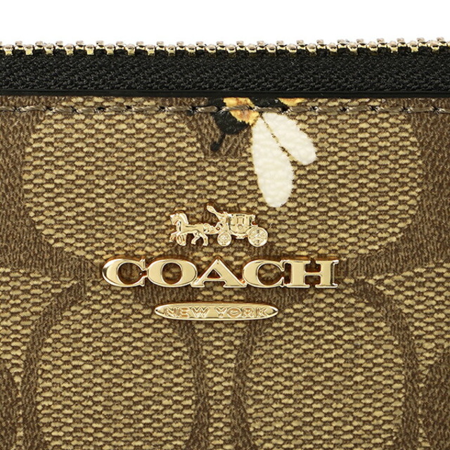 新品 コーチ COACH 長財布(ラウンドファスナー) ロング ジップ アラウンド ウォレット ブラウン 茶