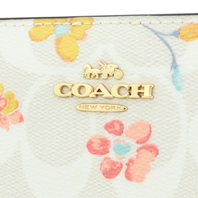 COACH(コーチ)の新品 コーチ COACH 2つ折り財布 SNAP WALLET ホワイト 白 レディースのファッション小物(財布)の商品写真