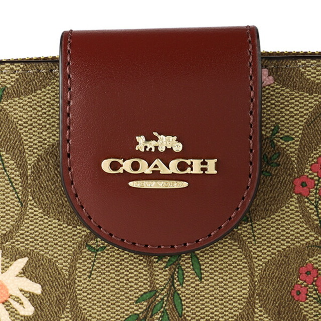 COACH(コーチ)の新品 コーチ COACH 2つ折り財布 テック ウォレット ブラウン 茶 レディースのファッション小物(財布)の商品写真