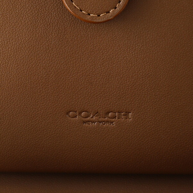 COACH(コーチ)の新品 コーチ COACH 2つ折り財布 テック ウォレット ブラウン 茶 レディースのファッション小物(財布)の商品写真