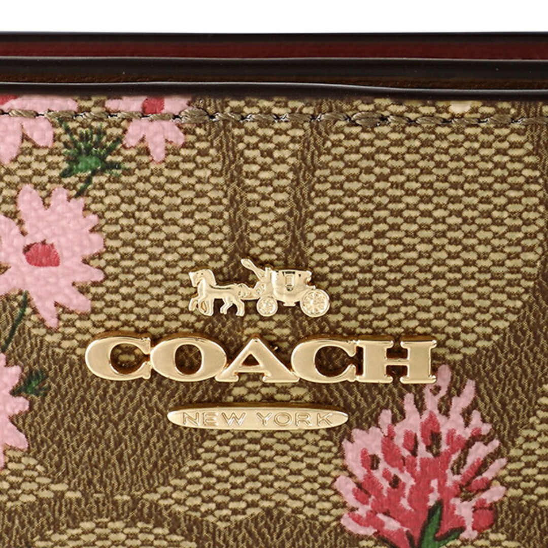 COACH(コーチ)の新品 コーチ COACH 2つ折り財布 スナップウォレット ブラウン 茶 レディースのファッション小物(財布)の商品写真