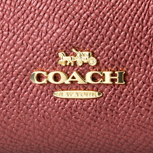 COACH(コーチ)の新品 コーチ COACH 2つ折り財布 ミディアム コーナー ジップ ウォレット ピンク レディースのファッション小物(財布)の商品写真