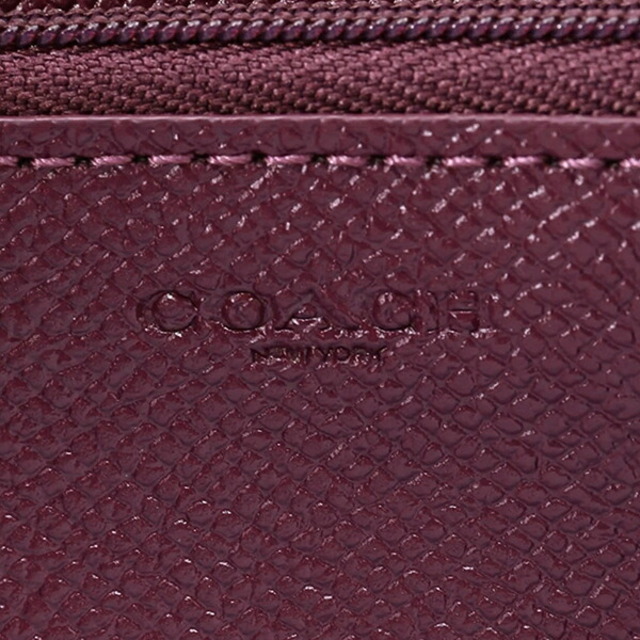COACH(コーチ)の新品 コーチ COACH 長財布(ラウンドファスナー) アコーディオン ジップ パープル レディースのファッション小物(財布)の商品写真