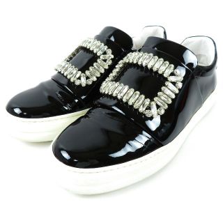 ロジェヴィヴィエ(ROGER VIVIER)のロジェヴィヴィエ ヴィヴスケート ビジューバックル スリッポン スニーカー(スリッポン/モカシン)