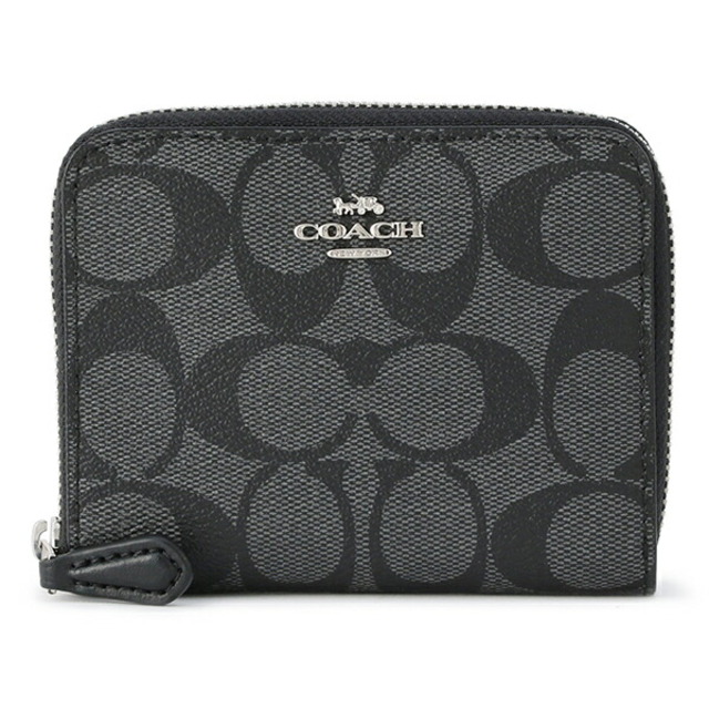 COACH - 新品 コーチ COACH 2つ折り財布 スモール ジップ アラウンド