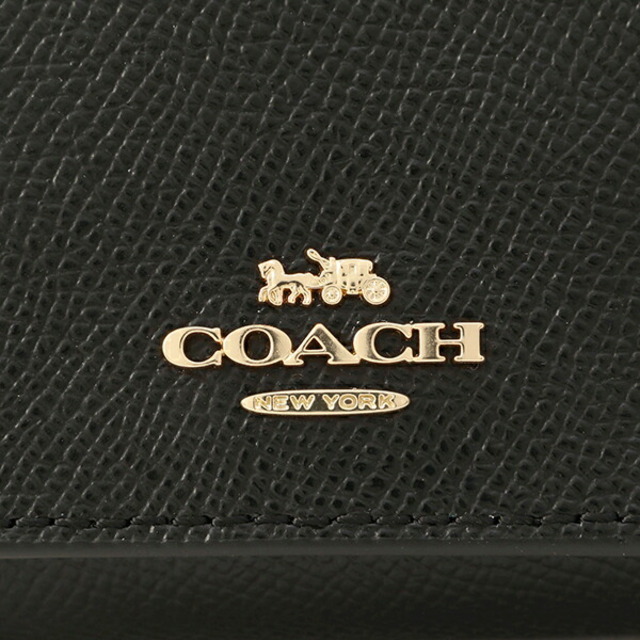 COACH(コーチ)の新品 コーチ COACH 3つ折り財布 スモール トライフォールド ブラック 黒 レディースのファッション小物(財布)の商品写真