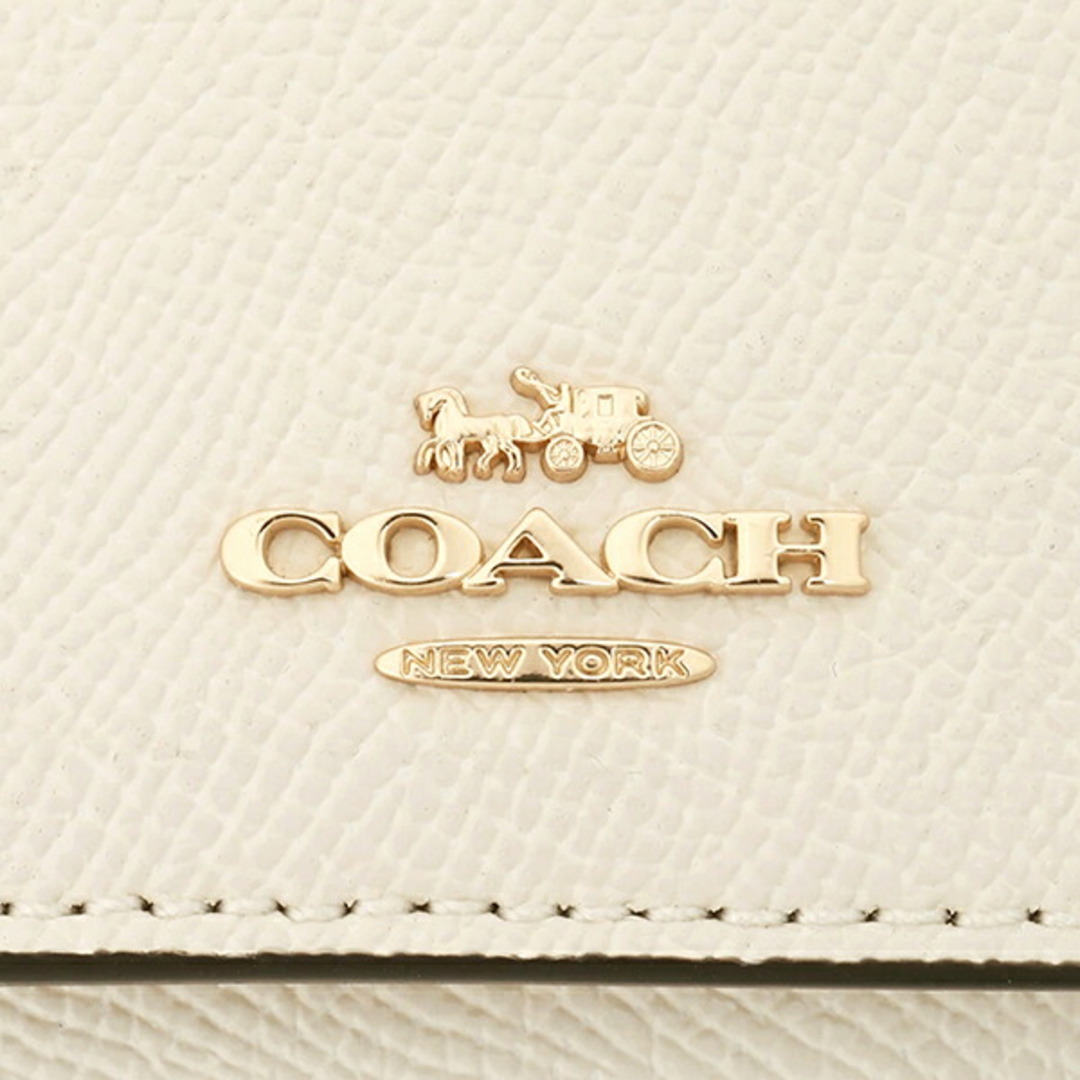 COACH(コーチ)の新品 コーチ COACH 3つ折り財布 スモール トライフォールド ホワイト 白 レディースのファッション小物(財布)の商品写真