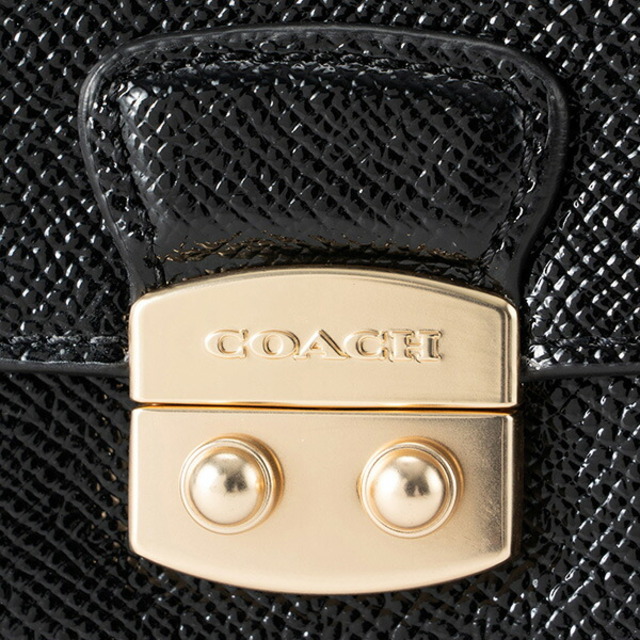 COACH(コーチ)の新品 コーチ COACH 2つ折り財布 ミディアム エンベロープウォレット ブラック 黒 レディースのファッション小物(財布)の商品写真