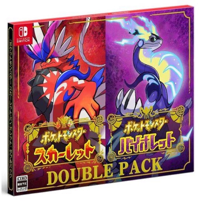 新品未開封『ポケットモンスター　スカーレット・バイオレット』ダブルパック特典無し