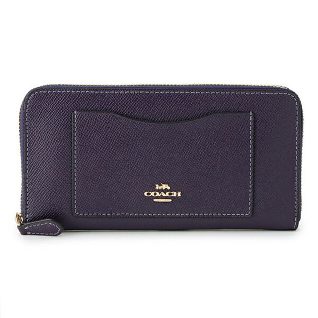 財布 新品 コーチ COACH 長財布(ラウンドファスナー) アコーディオン