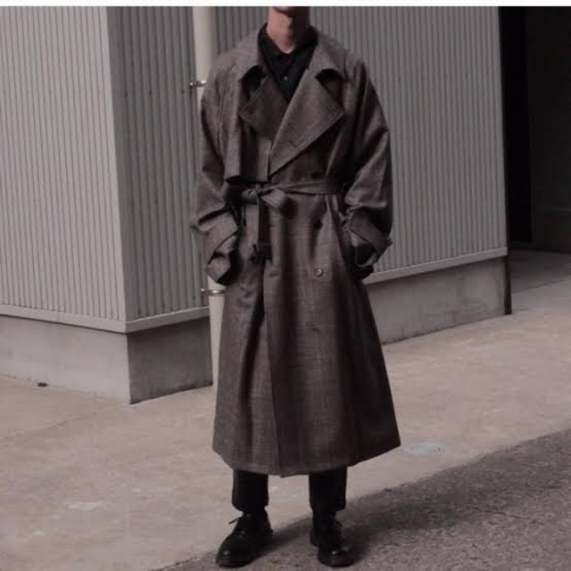 stein - 【stein】 19AW LAY OVERSIZED OVERLAP COATの通販 by U's ...