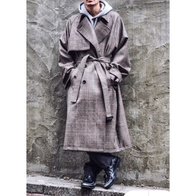 stein   stein AW LAY OVERSIZED OVERLAP COATの通販 by U's