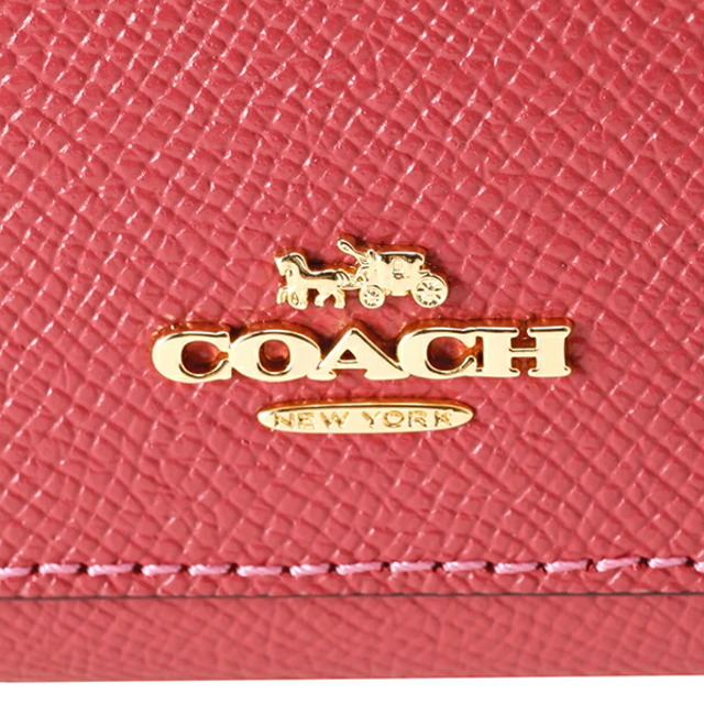 COACH(コーチ)の新品 コーチ COACH 長財布(ラウンドファスナー) アコーディオン ジップ ピンク レディースのファッション小物(財布)の商品写真