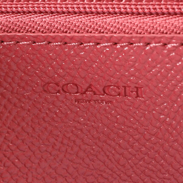 COACH(コーチ)の新品 コーチ COACH 長財布(ラウンドファスナー) アコーディオン ジップ ピンク レディースのファッション小物(財布)の商品写真