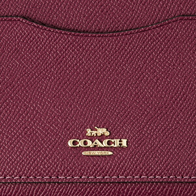 COACH(コーチ)の新品 コーチ COACH 長財布(ラウンドファスナー) アコーディオン ジップ パープル系　紫 レディースのファッション小物(財布)の商品写真