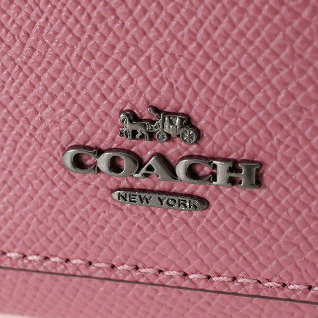 COACH(コーチ)の新品 コーチ COACH 長財布(ラウンドファスナー) アコーディオン ジップ ピンク レディースのファッション小物(財布)の商品写真