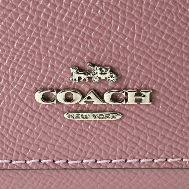 新品 コーチ COACH 長財布(ラウンドファスナー) アコーディオン ジップ ライトパープル 紫系約170gJASMINE本体
