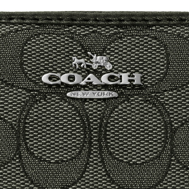 COACH(コーチ)の新品 コーチ COACH 長財布(ラウンドファスナー) アコーディオン ジップアラウンド ブラック 黒 レディースのファッション小物(財布)の商品写真