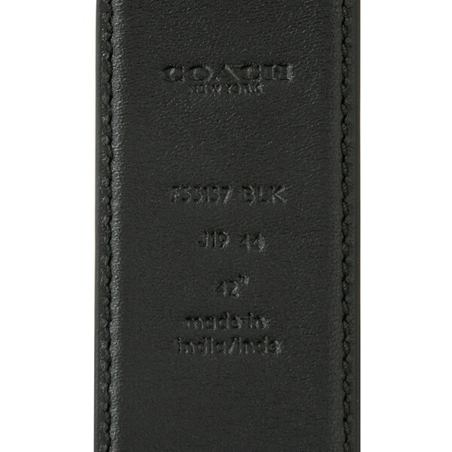 COACH(コーチ)の新品 コーチ COACH ベルト ワイドハーネス リバーシブル ベルト ブラック 黒 メンズのファッション小物(ベルト)の商品写真