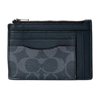 コーチ(COACH)の新品 コーチ COACH カードケース マルチカードケース ネイビー(名刺入れ/定期入れ)