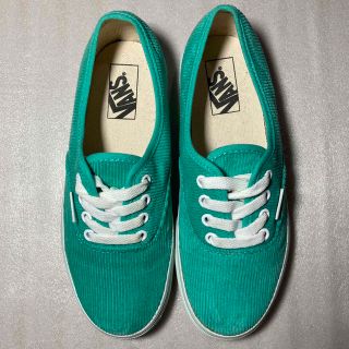 ヴァンズ(VANS)のVANS バンズ コーデュロイ オーセンティック ターコイズブルー 23.5cm(スニーカー)