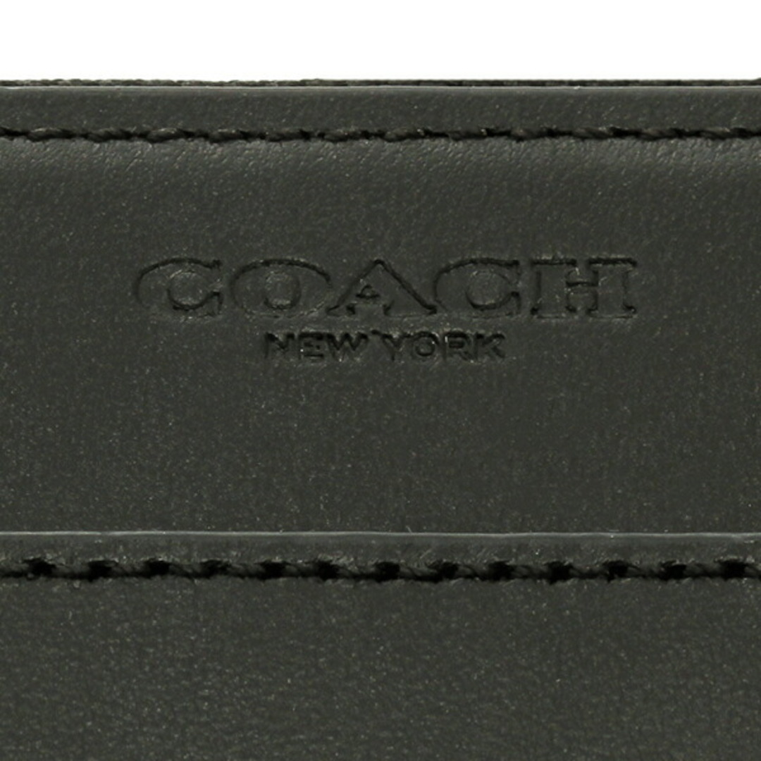 新品 コーチ COACH 長財布(ラウンドファスナー) パフォレイテッド レザー アコーディオン ジップ アラウンド アウトレット メンズ ブラック 黒