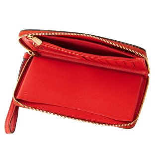 新品 コーチ COACH 長財布(ラウンドファスナー) ラージ フォン ウォレット レッド 赤
