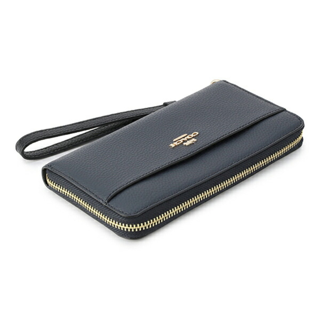 値段が激安 新品 コーチ アコーディオン 長財布(ラウンドファスナー) COACH 小物