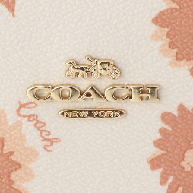 新品 コーチ COACH 長財布(ラウンドファスナー) フォン ウォレット ホワイト 白 マルチ15cm本体重量