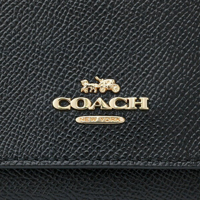 COACH(コーチ)の新品 コーチ COACH 長財布 トライフォールド ウォレット ブラック 黒 レディースのファッション小物(財布)の商品写真
