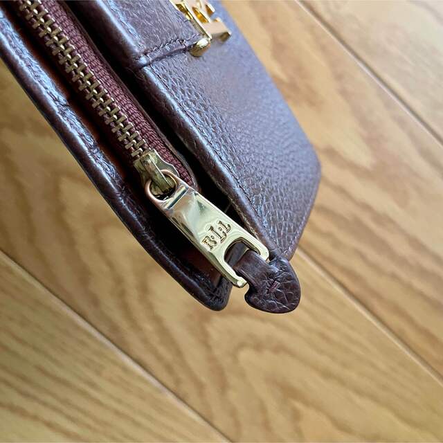Ralph Lauren(ラルフローレン)の【Riii様専用】ローレンラルフローレン　財布　二つ折り ブラウン レディースのファッション小物(財布)の商品写真