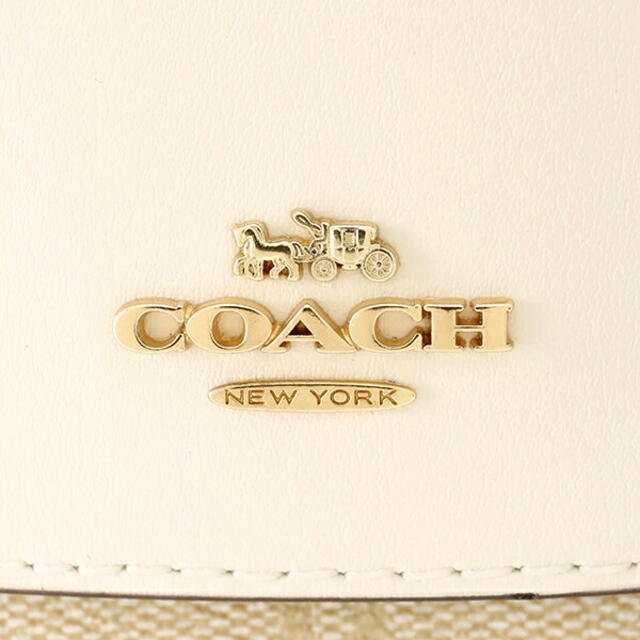 COACH(コーチ)の新品 コーチ COACH 2つ折り財布 スモール ウォレット ライトカーキ レディースのファッション小物(財布)の商品写真