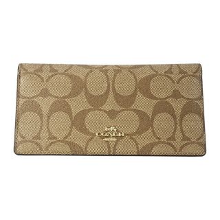 コーチ(COACH)の新品 コーチ COACH 長財布 ビルフォード ウォレット ブラウン 茶(財布)