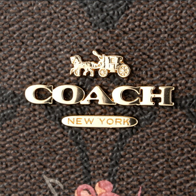 COACH(コーチ)の新品 コーチ COACH 長財布(ラウンドファスナー) アコーディオン ジップ ウォレット ブラウン 茶 レディースのファッション小物(財布)の商品写真