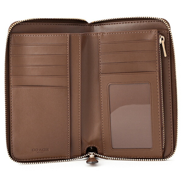 COACH - 新品 コーチ COACH 2つ折り財布 ミディアム ジップ アラウンド
