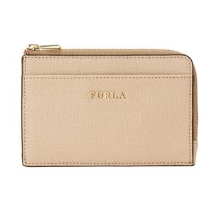 フルラ(Furla)の新品 フルラ FURLA カードケース バビロン M クレジットカードケース ピンクベージュ(名刺入れ/定期入れ)